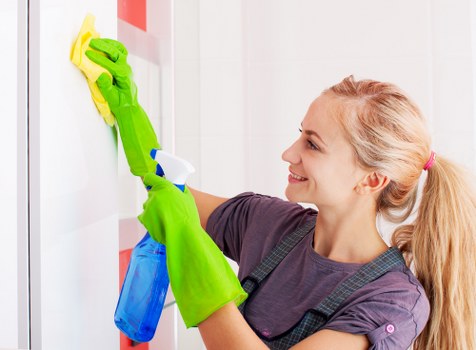 Carpetcleaning team using sustainable cleaning equipment in Haringey