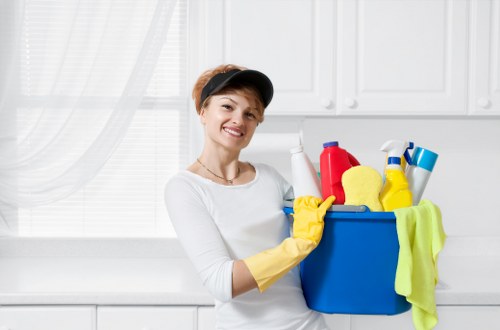 Clean and organised Haringey office interior after professional cleaning
