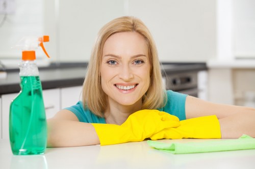 End-of-build deep cleaning in a Haringey commercial space