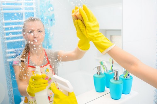 Careful carpet cleaning service in a Haringey room